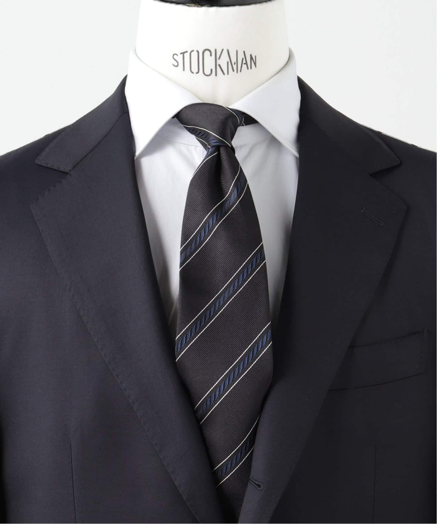 Holliday & Brown(ホリデー & ブラウン) Spiral Stripe Tie（ネクタイ