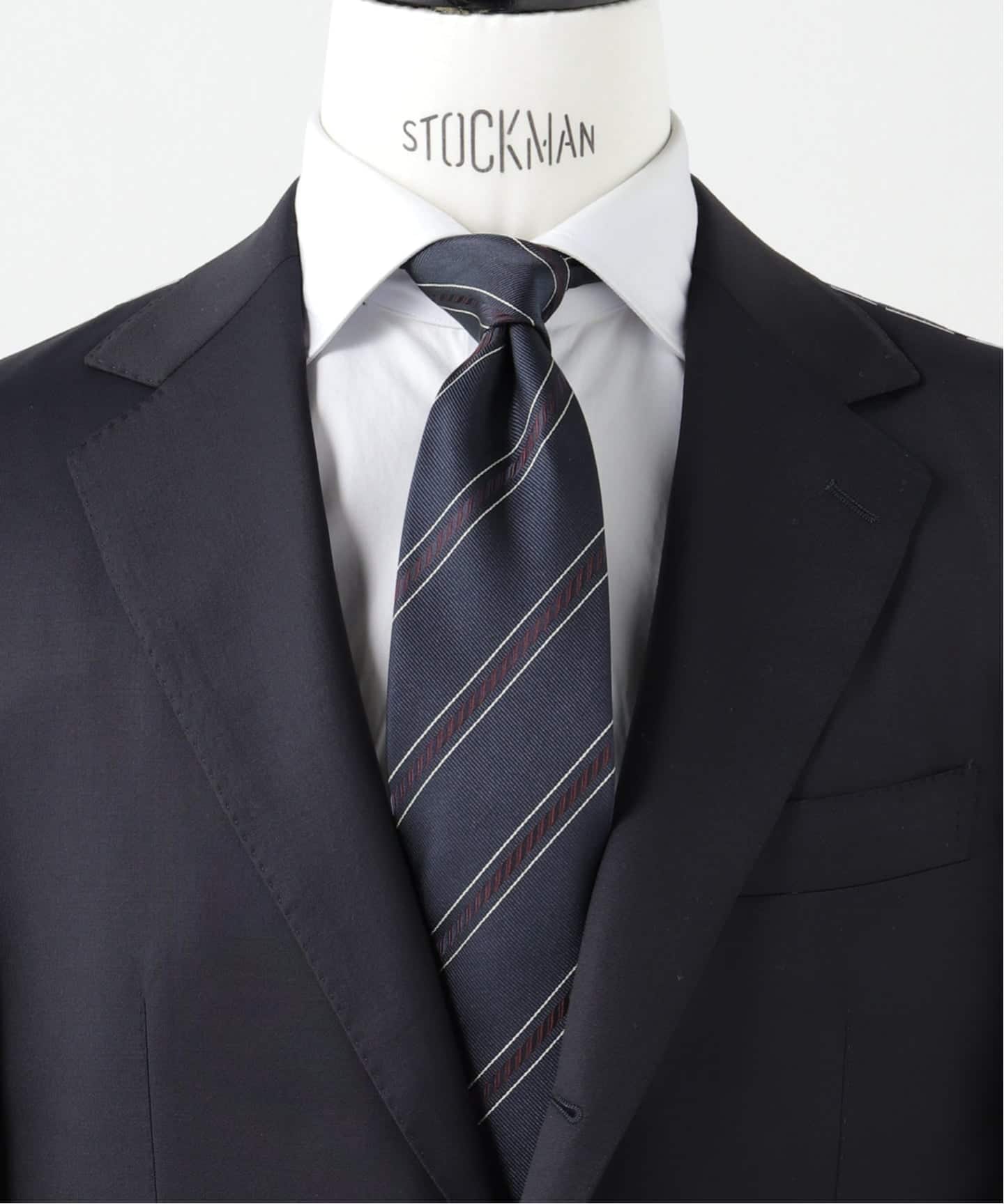Holliday & Brown(ホリデー & ブラウン) Spiral Stripe Tie（ネクタイ