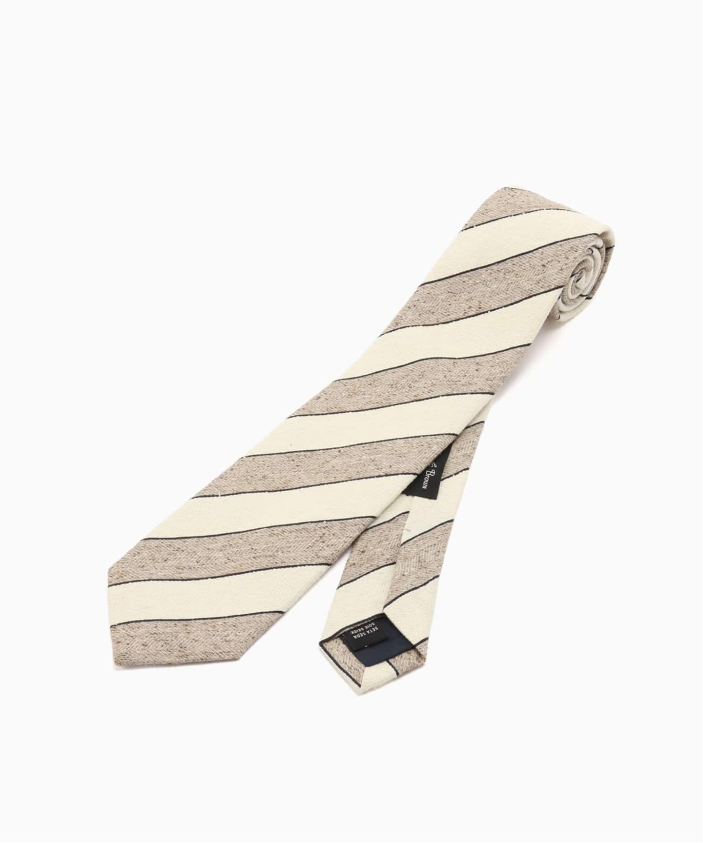 Holliday & Brown(ホリデー & ブラウン) Herringbone White Stripe
