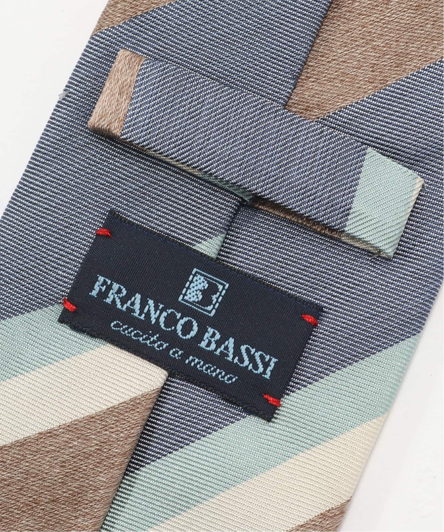 FRANCO BASSI (フランコ バッシ) Ombre Stripe タイ（ネクタイ