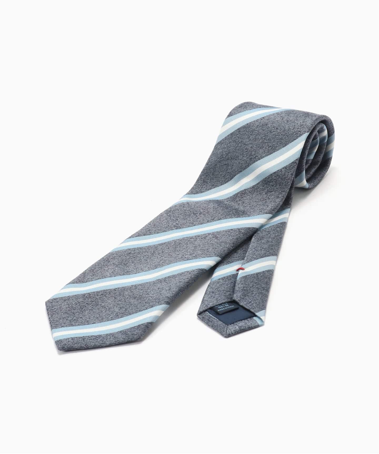FRANCO BASSI (フランコ バッシ) Regimental Stripe タイ（ネクタイ