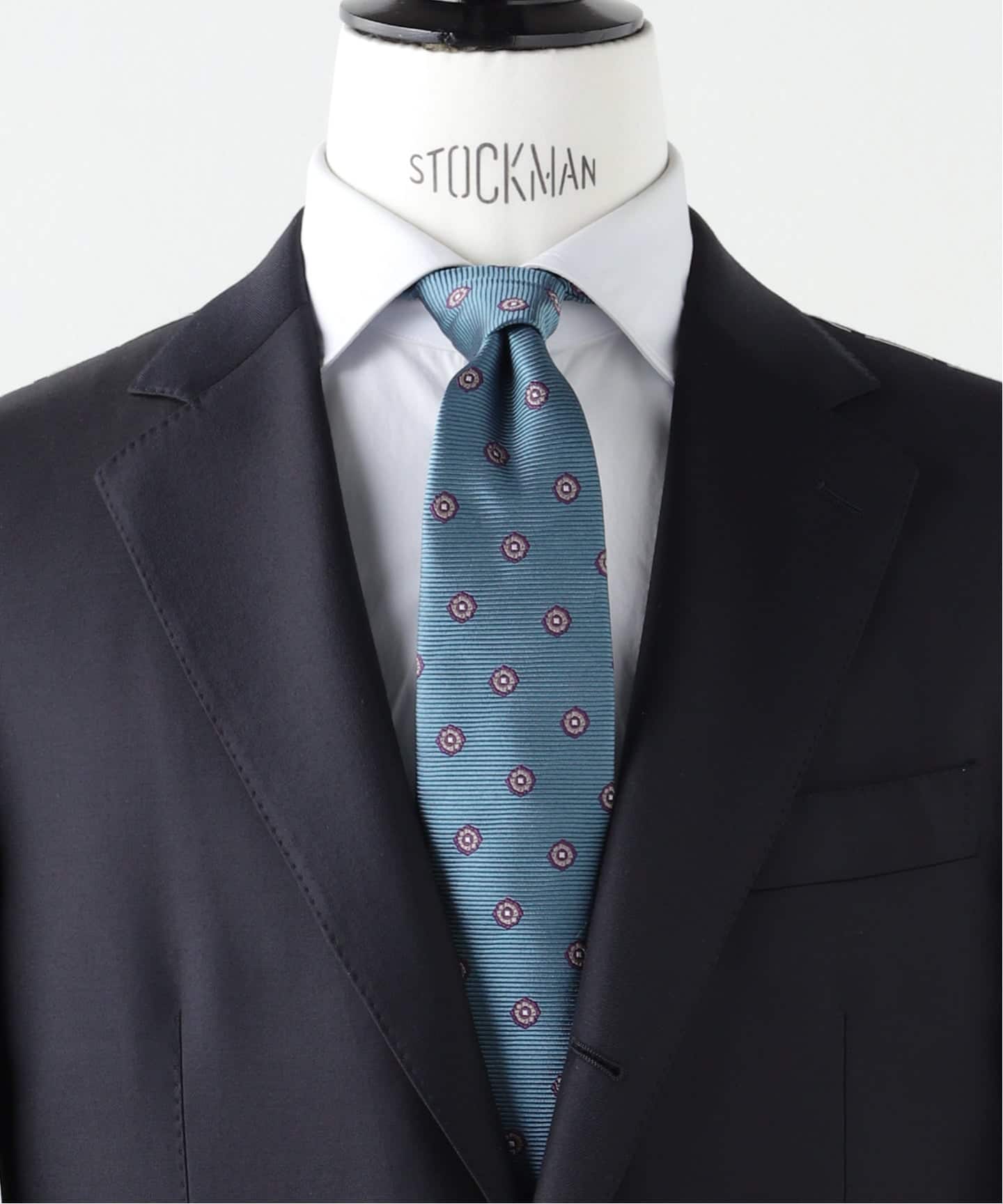 FRANCO BASSI (フランコ バッシ) Small Pattern タイ（ネクタイ