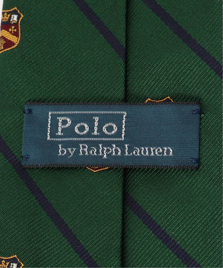 POLO RALPH LAUREN / ポロ ラルフ ローレン】BOOK CREST TIE（ネクタイ 