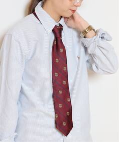 POLO RALPH LAUREN / ポロ ラルフ ローレン】BOOK CREST TIE（ネクタイ 