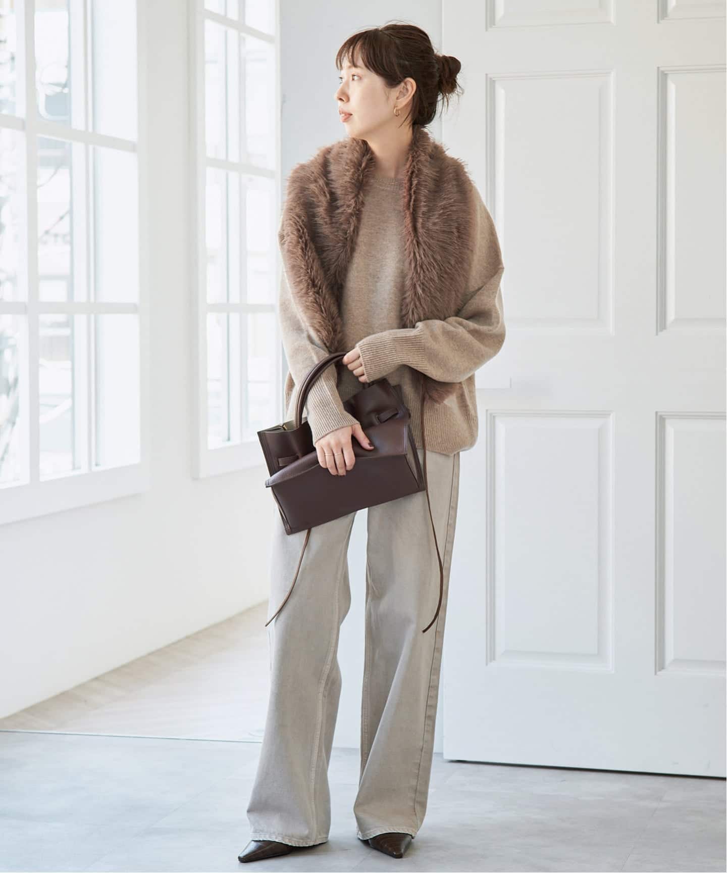 ARCHIVE STANCE / アーカイブスタンス fake fur stole（ストール