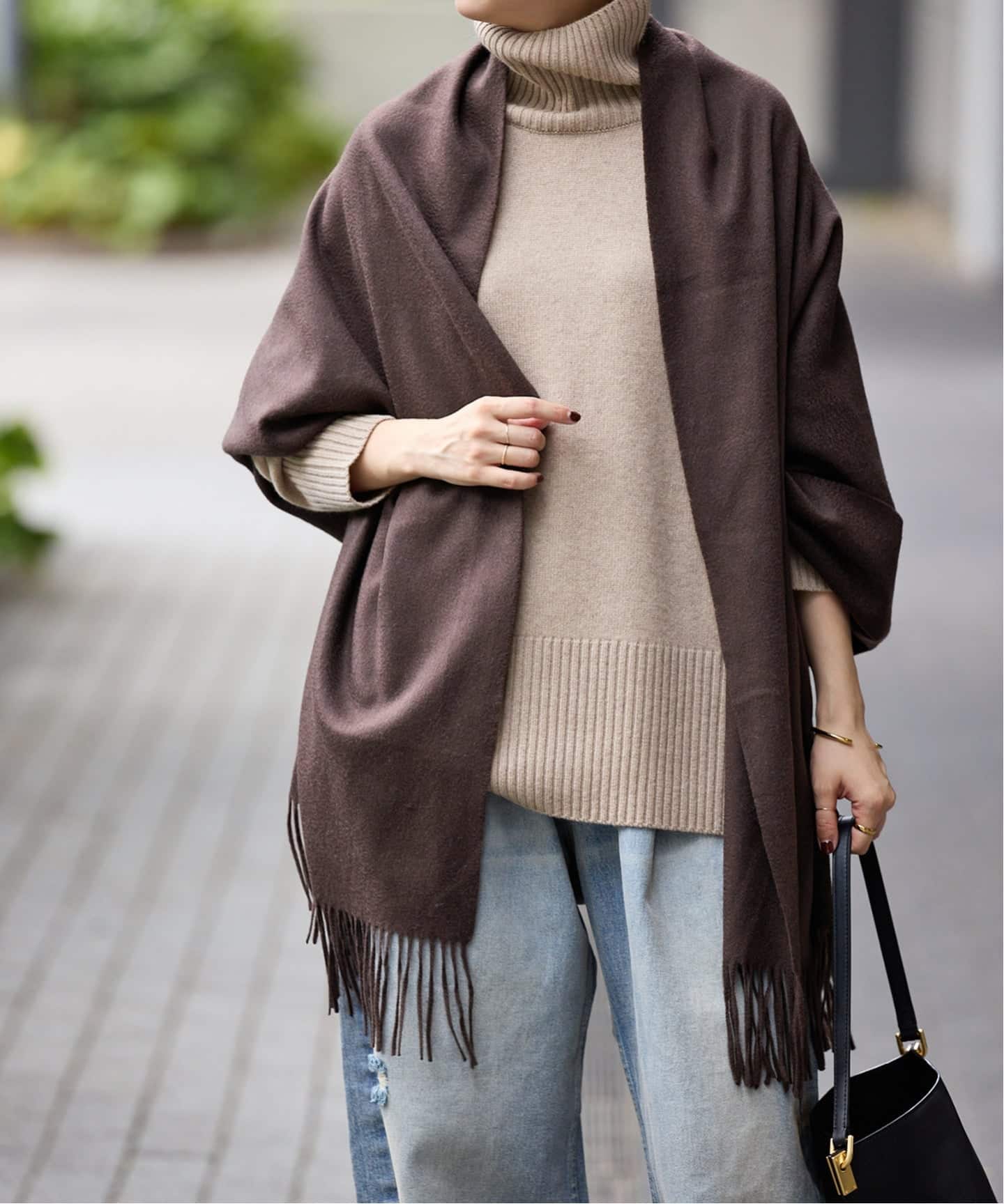 【美品】 スピックアンドスパン 大判 カシミヤ ストール マフラー グレー 新色有り / 追加》Spick & Span カシミヤストール（マフラー）｜Spick