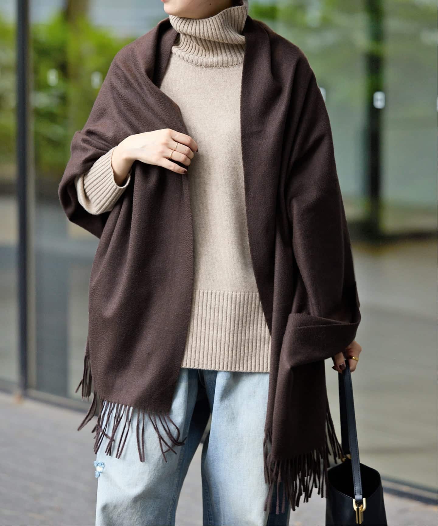 新色有り / 追加予約》Spick & Span カシミヤストール（マフラー