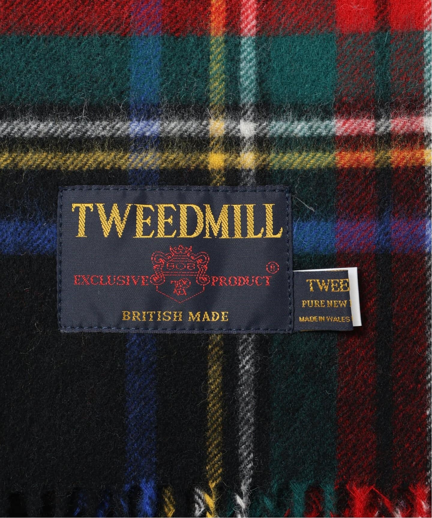 予約》TWEEDMILL/ツイードミル チェックストール（ストール）｜UBY
