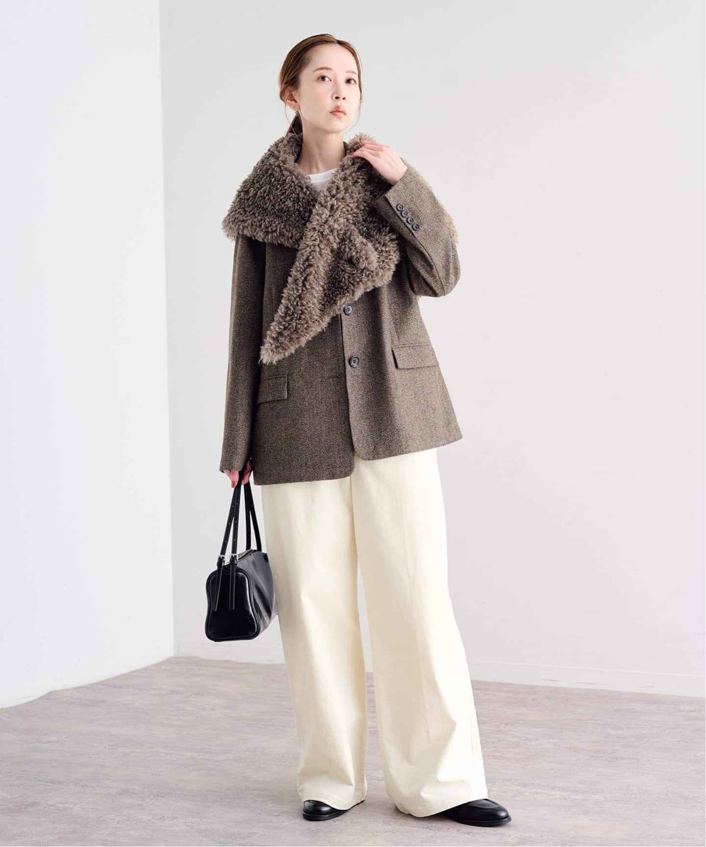 予約》HELEN MOORE/ヘレンムーア FUR SCARF（ストール）｜UBY Spick