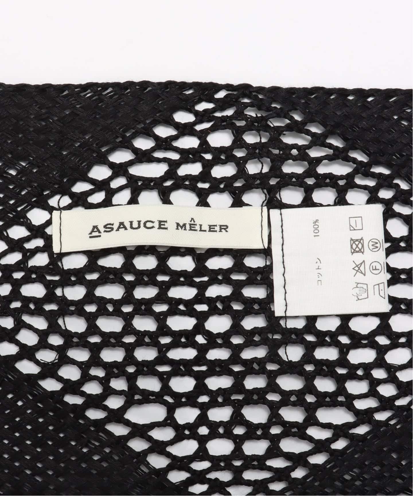 ASAUCE MELER/アソースメレ ギマコットントライアングルダイヤストール