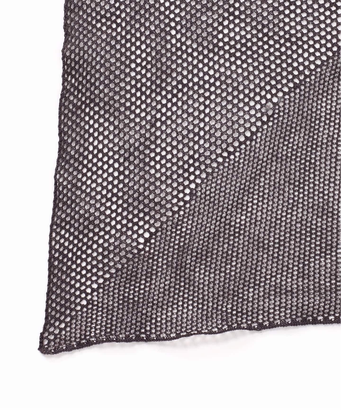 THROW/スロー Linen Cross Mesh Scarf（ストール）｜NOBLE（ノーブル