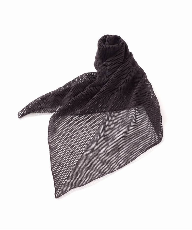 THROW/スロー Linen Cross Mesh Scarf（ストール）｜NOBLE（ノーブル 