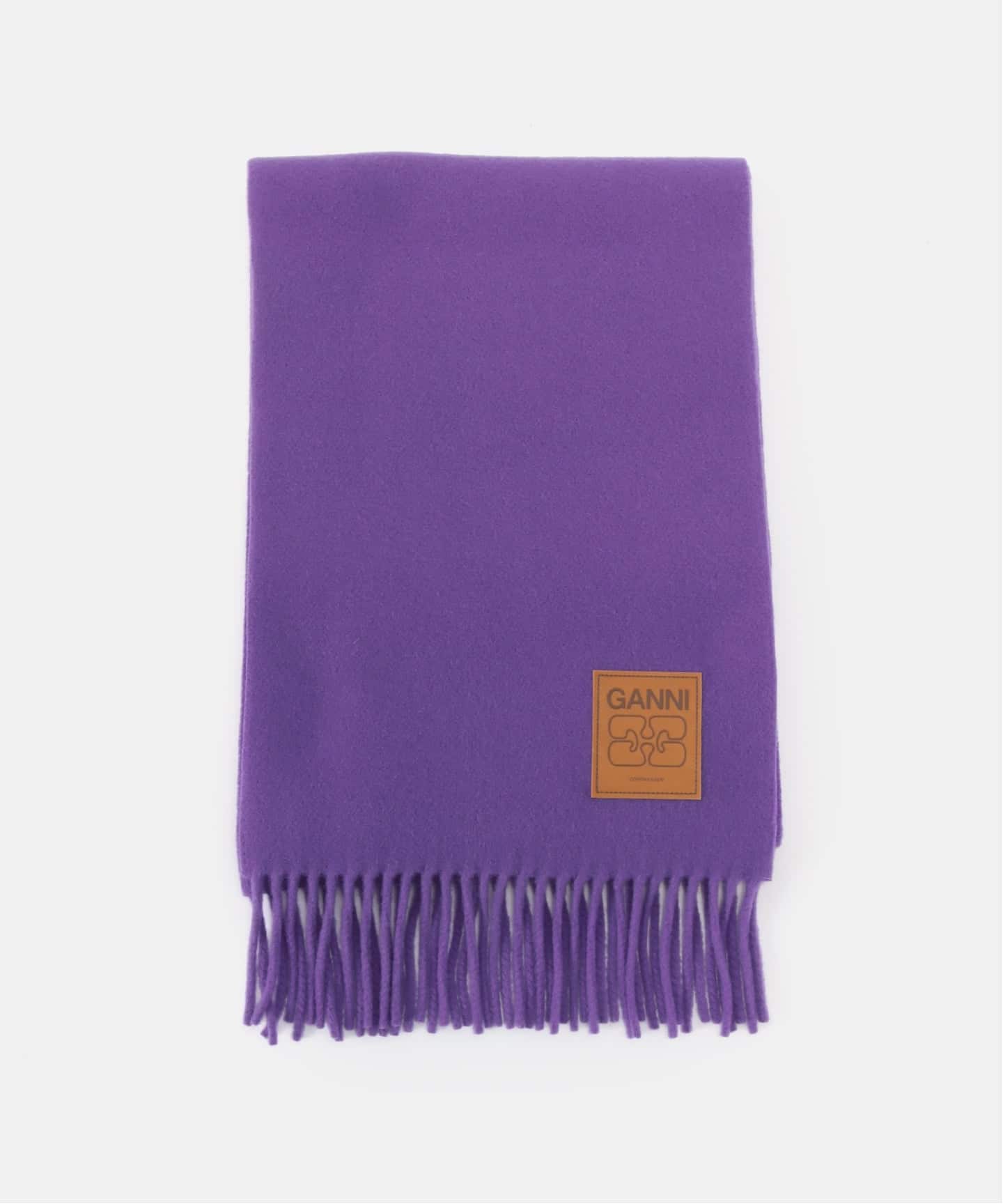 GANNI / ガニー Double Face Wool Knit Scarf（スカーフ／バンダナ