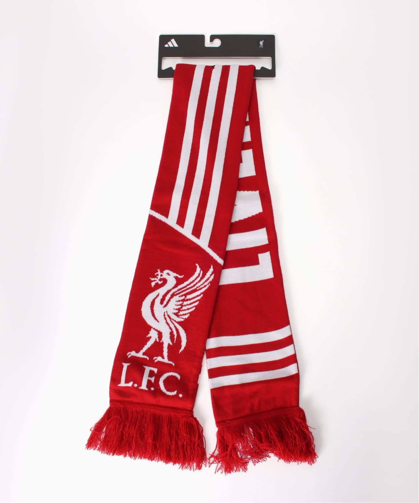 [新品]リバプール 会員限定 ウールスカーフ、マフラー、ポーチ、バッチ Liverpool FC / リバプール FC】ADIDAS HOME SCARF 2526（マフラー