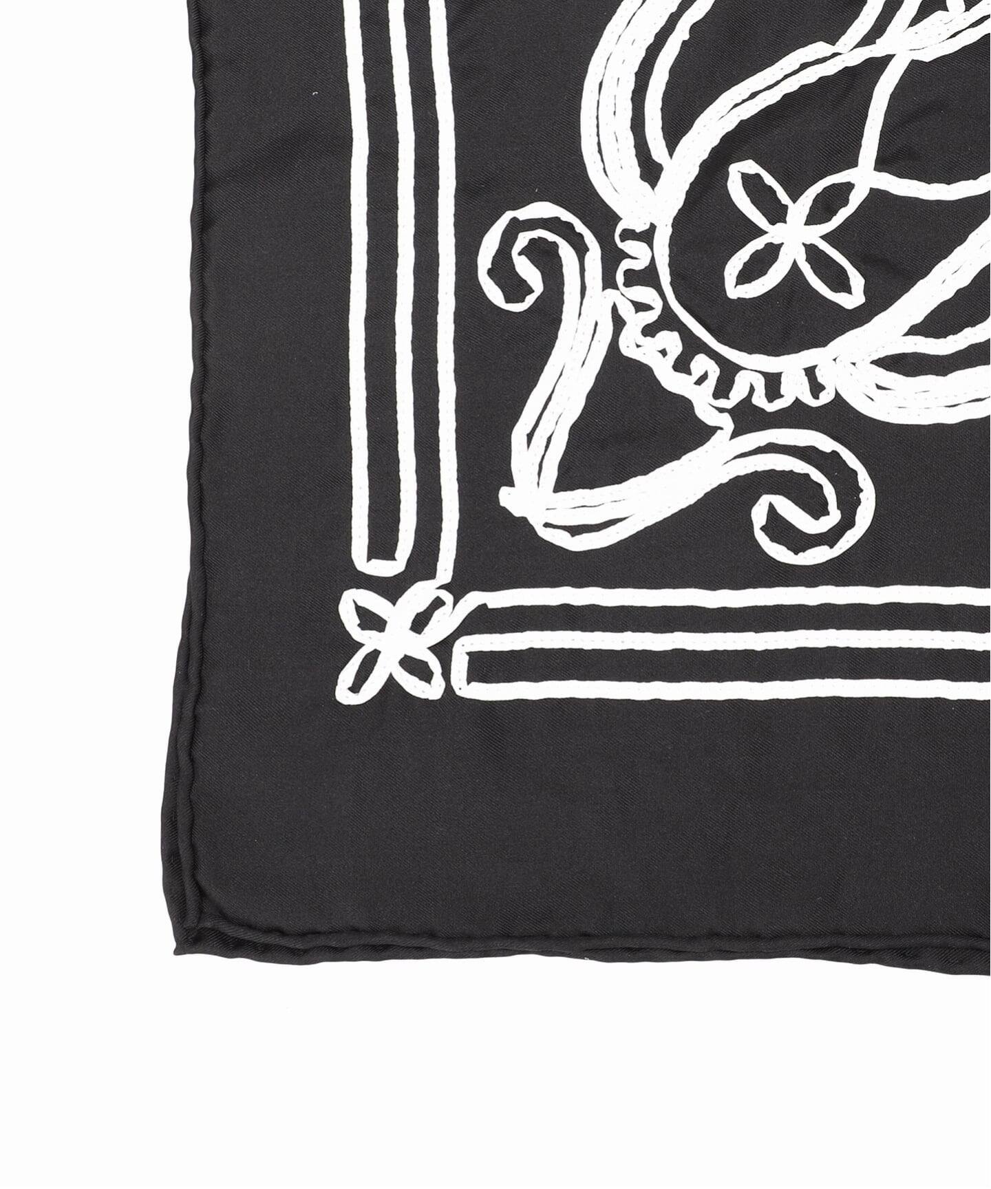 ASAUCE MELER/アソースメレ】 テープエンブロイダリーバンダナスカーフ