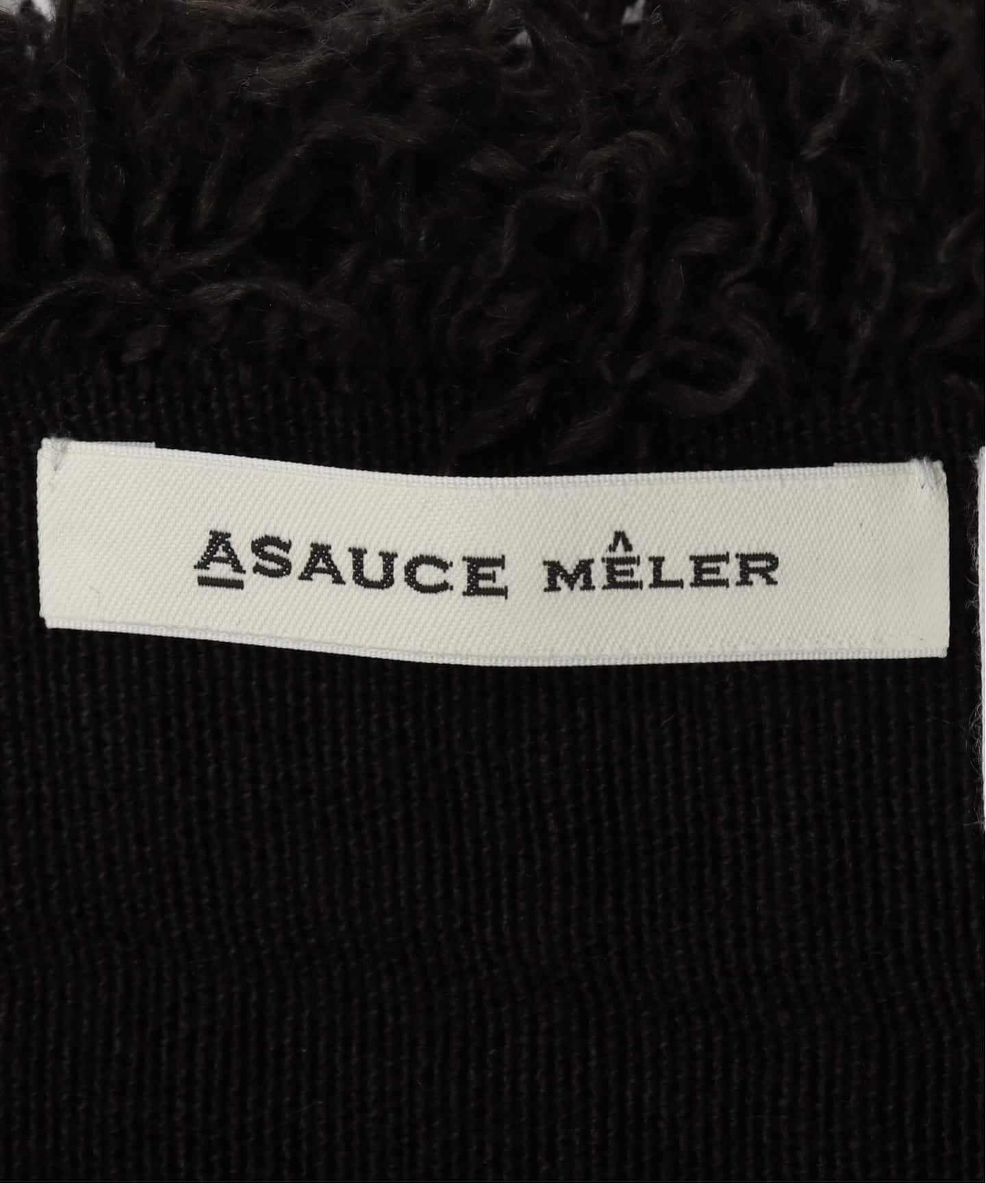 ASAUSE MELER/アソースメレ】ベルギーリネンフリンジストール
