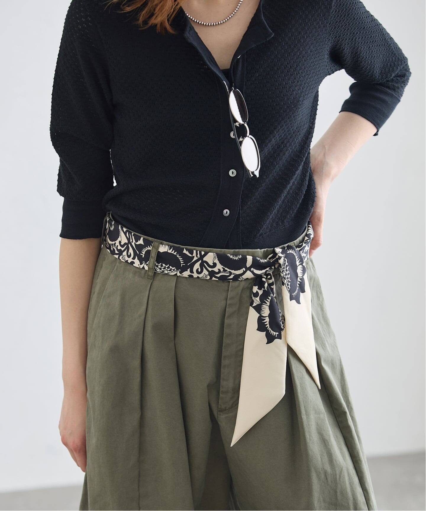 AENEIS/エネス Mur Floral Silk Twill Bandeau スカーフ（スカーフ