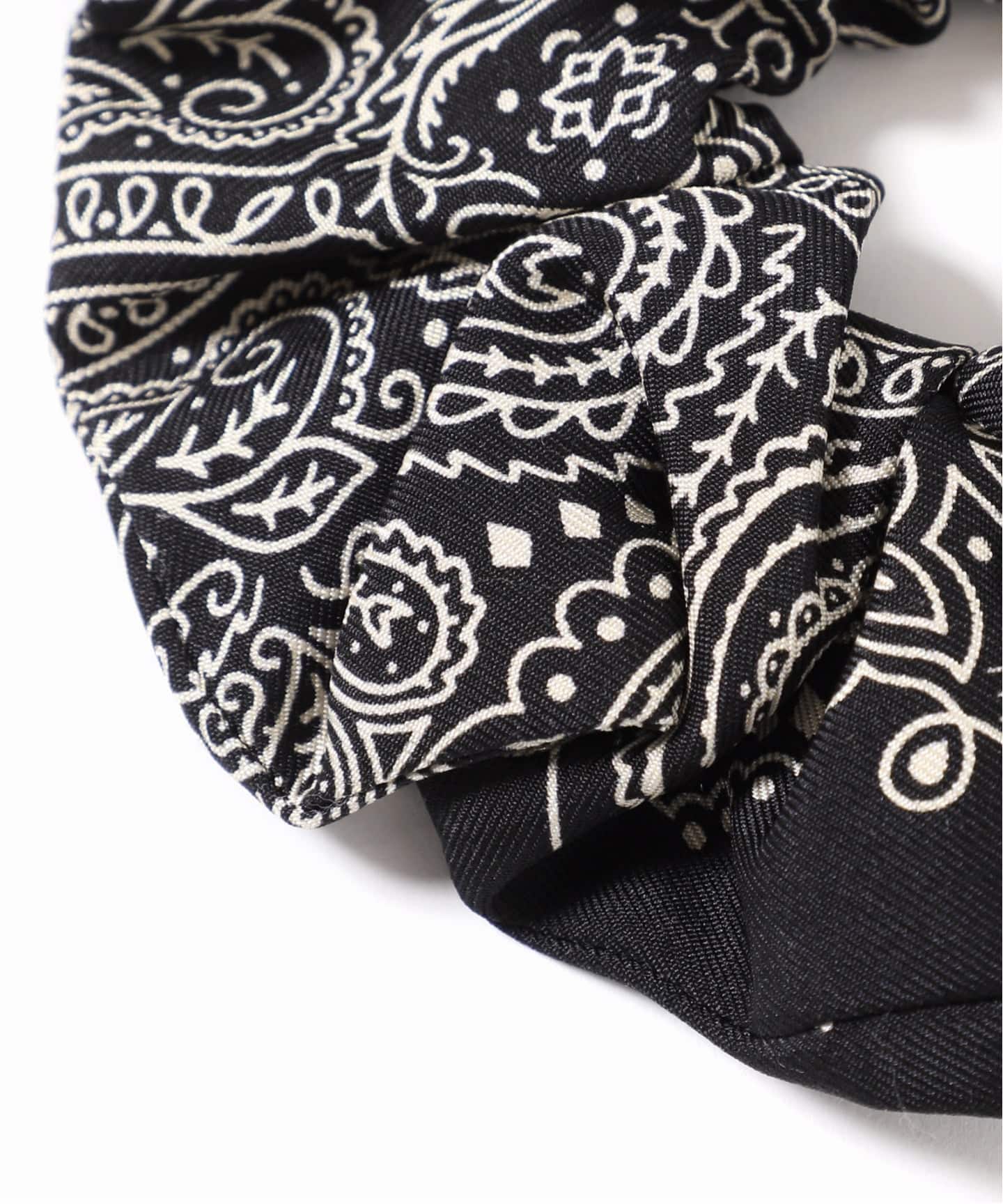 追加》AENEIS/エネス Minimal Bandana Silk Scrunchie シュシュ（ヘア
