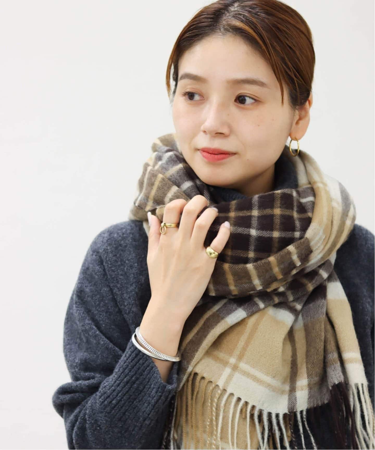新色あり/追加予約》Cashmere ストール（ストール）｜JOURNAL STANDARD