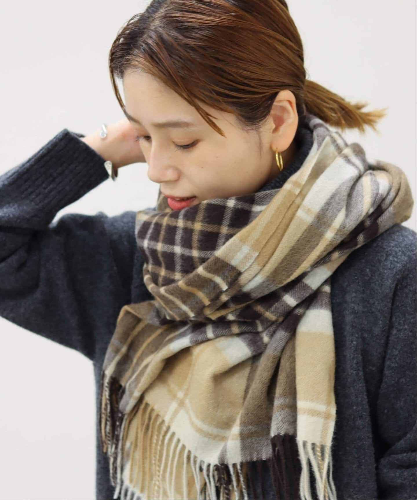 新色あり/追加予約》Cashmere ストール（ストール）｜JOURNAL STANDARD