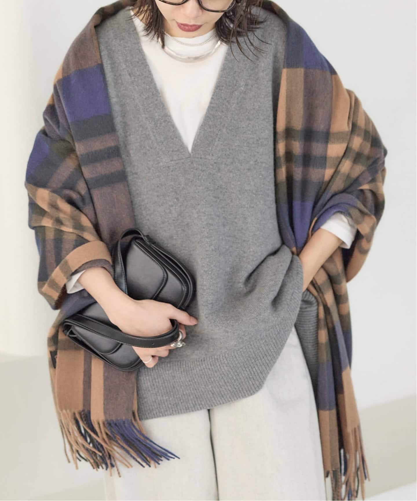 今季タグ付 ジャーナルスタンダード カシミヤストール ブラウンC WEB限定追加予約2》Cashmere ストール（ストール）｜JOURNAL STANDARD