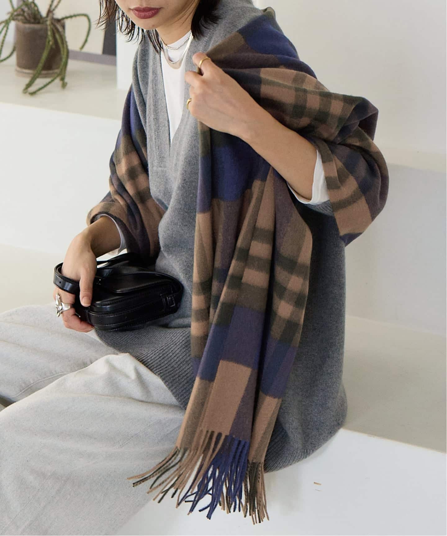 【カシミヤ100%】JOURNAL STANDARD カシミヤストール ブラウン WEB限定追加予約3》Cashmere ストール（ストール）｜JOURNAL STANDARD