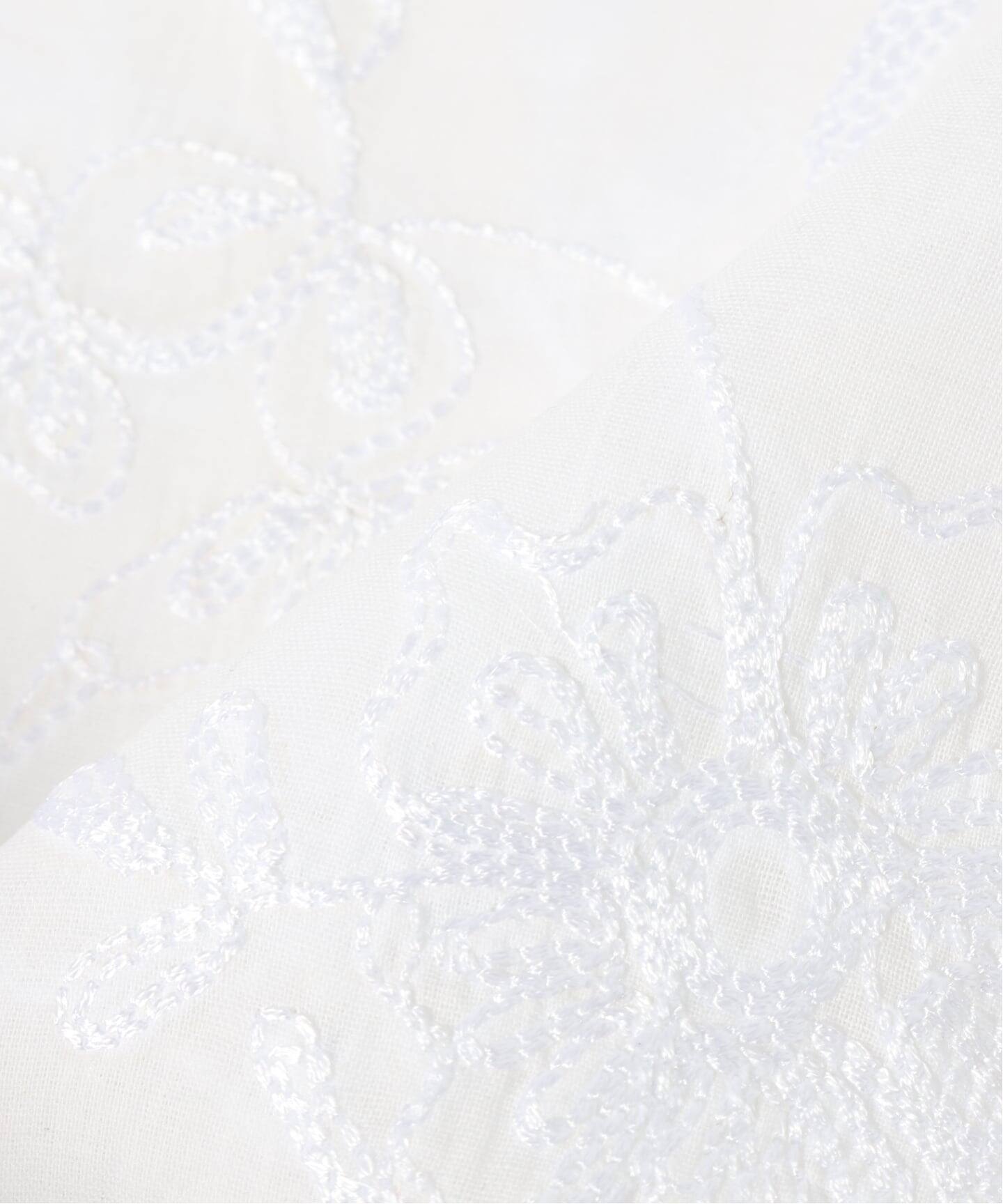 SARA MALLIKA/サラマリカ】 Organza Arai Embroidery Babu（スカーフ