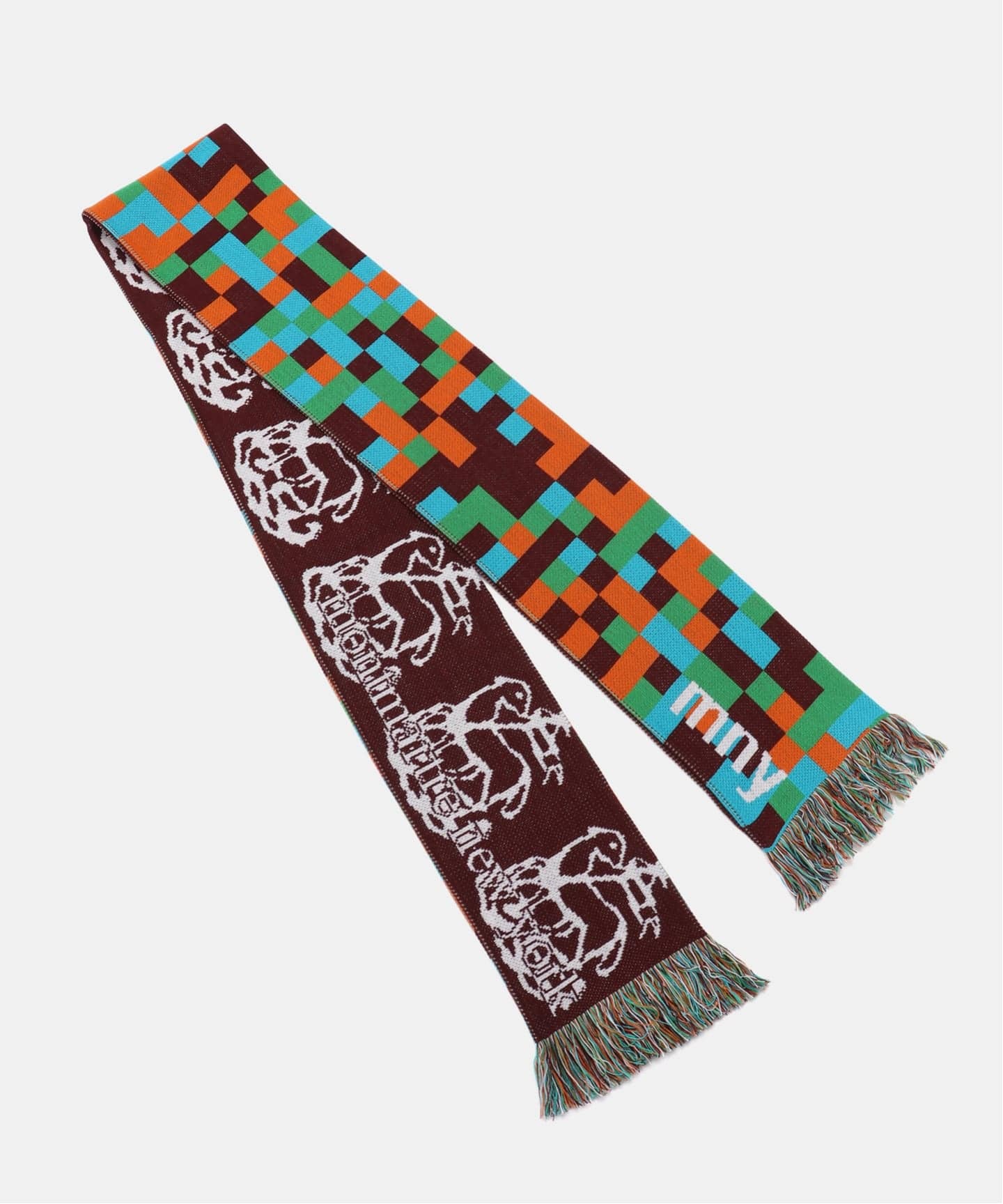 Montmartre New York/モンマルトルニューヨーク】Orange Camo Scarf