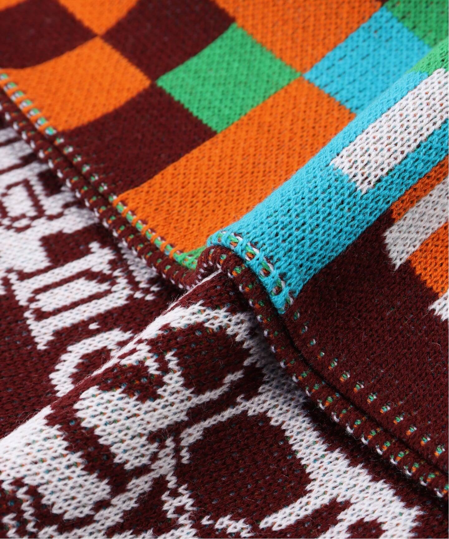 Montmartre New York/モンマルトルニューヨーク】Orange Camo Scarf