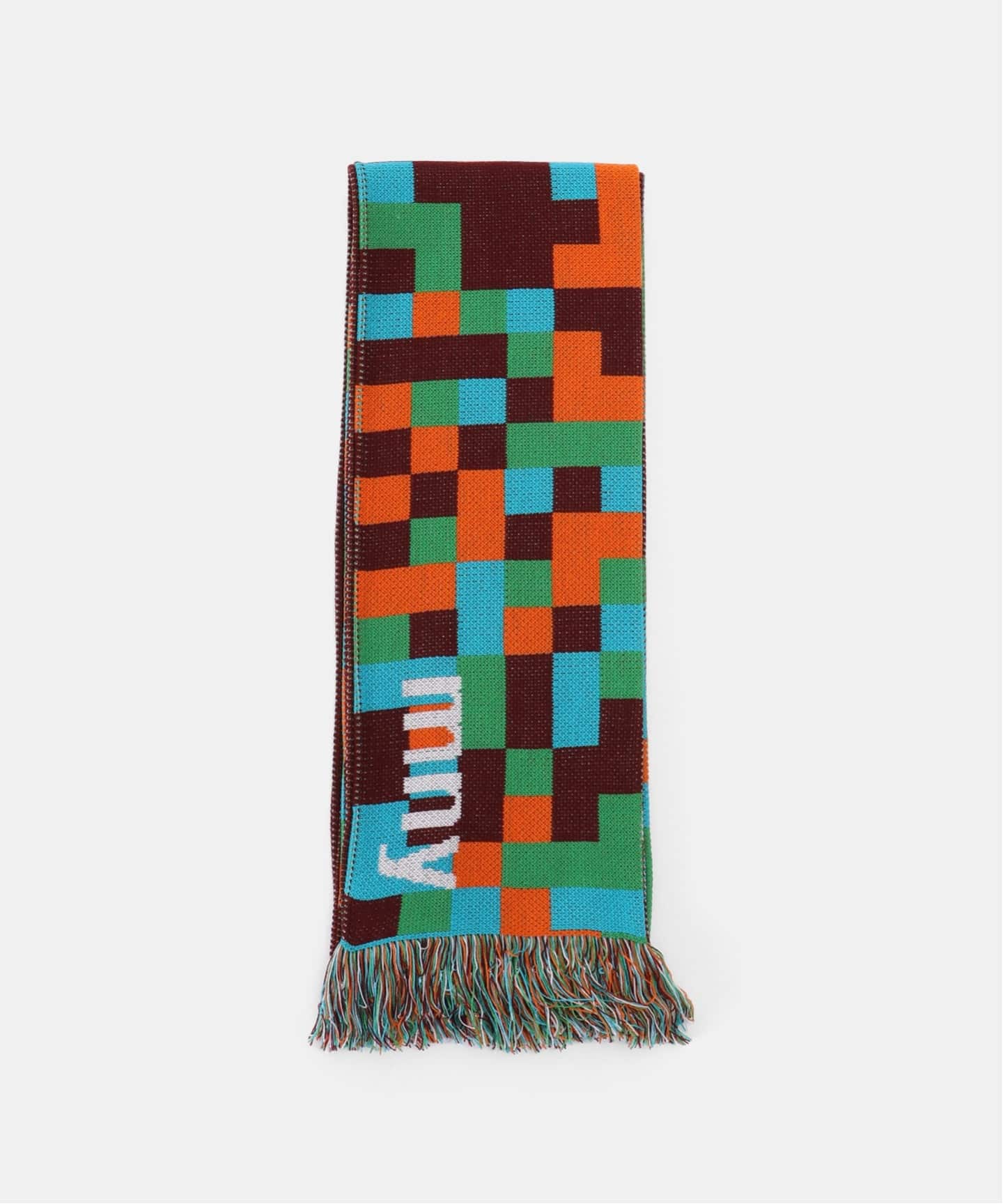 Montmartre New York/モンマルトルニューヨーク】Orange Camo Scarf