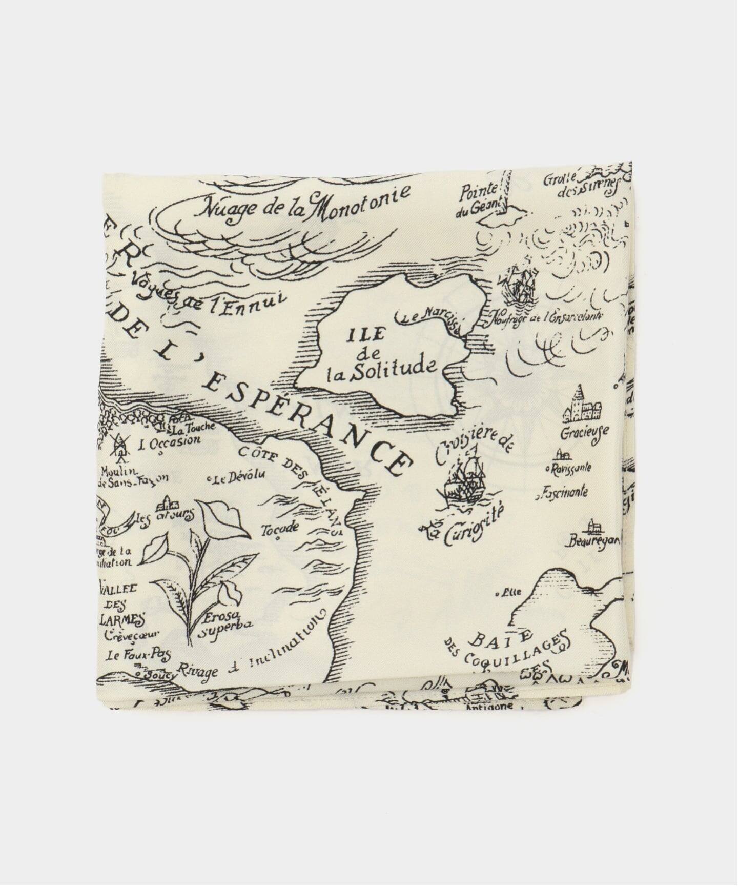 LA PRESTIC OUISTON】SQUARE SCARF（スカーフ／バンダナ）｜journal