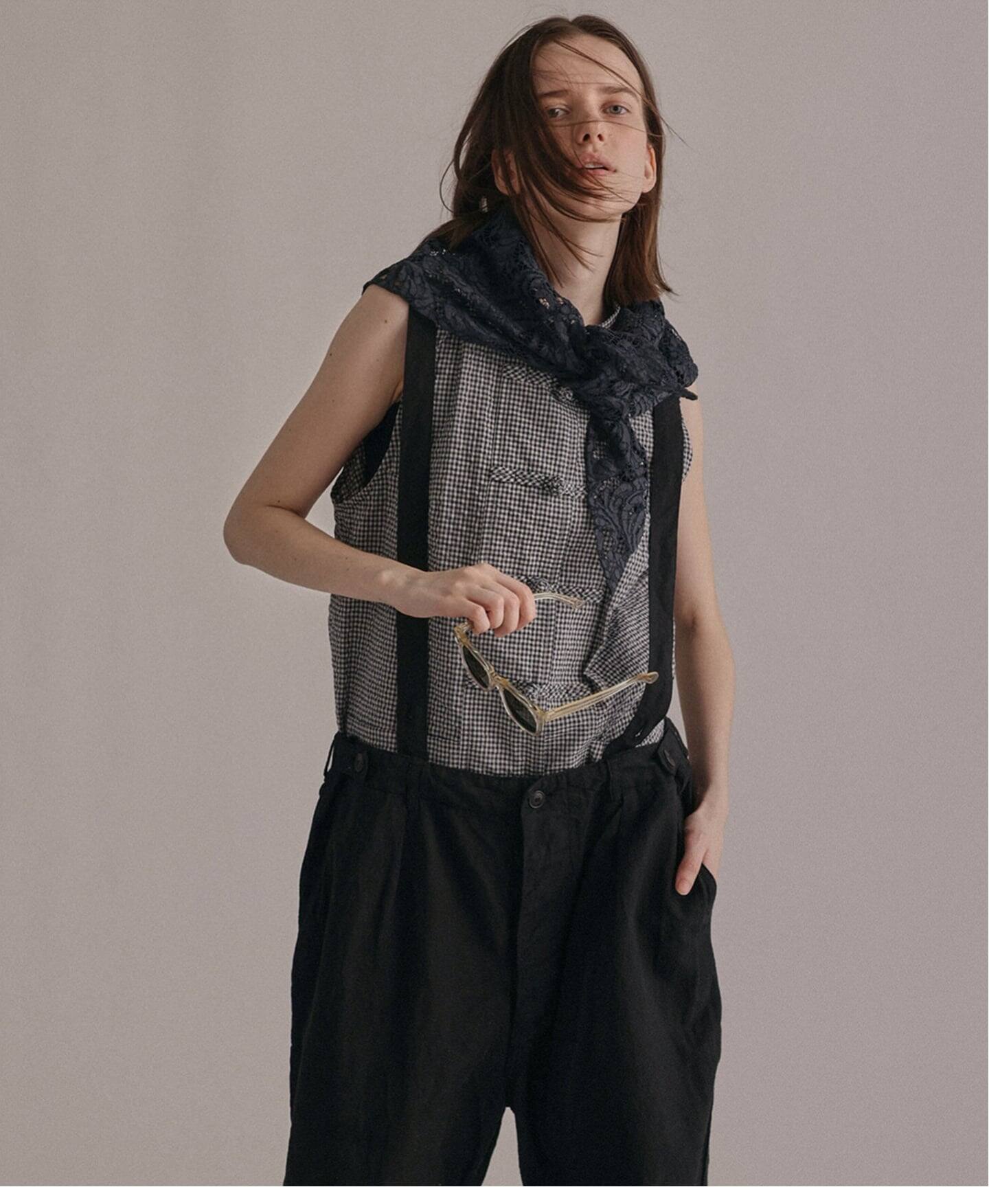 MUHLBAUER】 triangle scarf LACE（スカーフ／バンダナ）｜journal