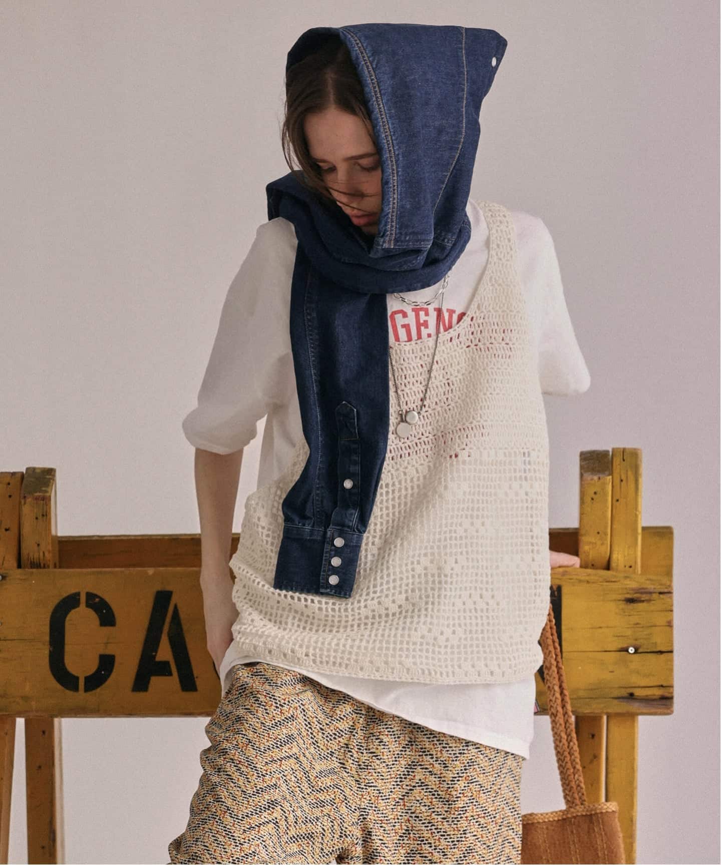 HARi 】WESTERN SLEEVE（ストール）｜journal standard luxe