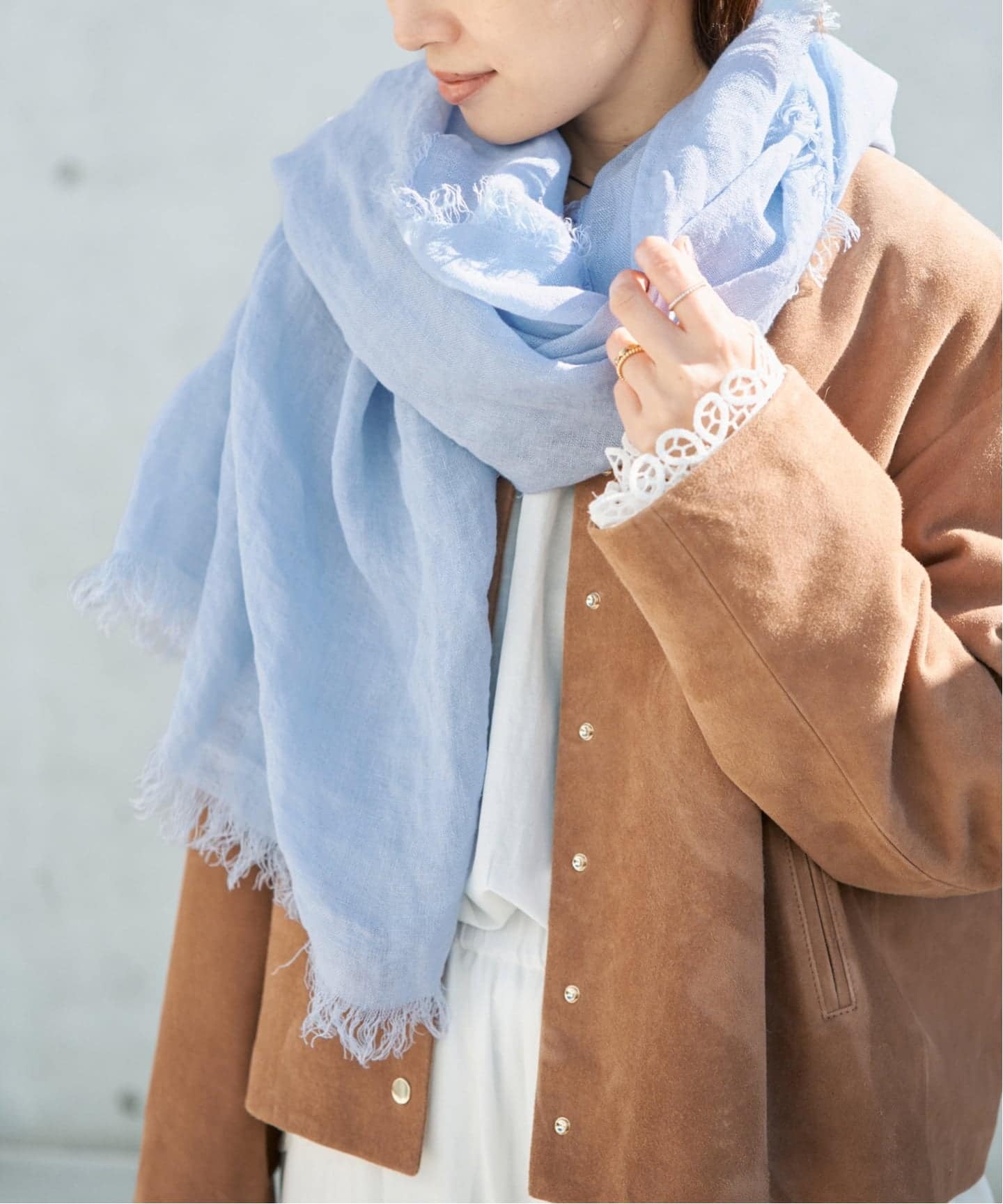 予約》ASAUCE MELER/アソースメレ フランダースサン リネンガーゼ