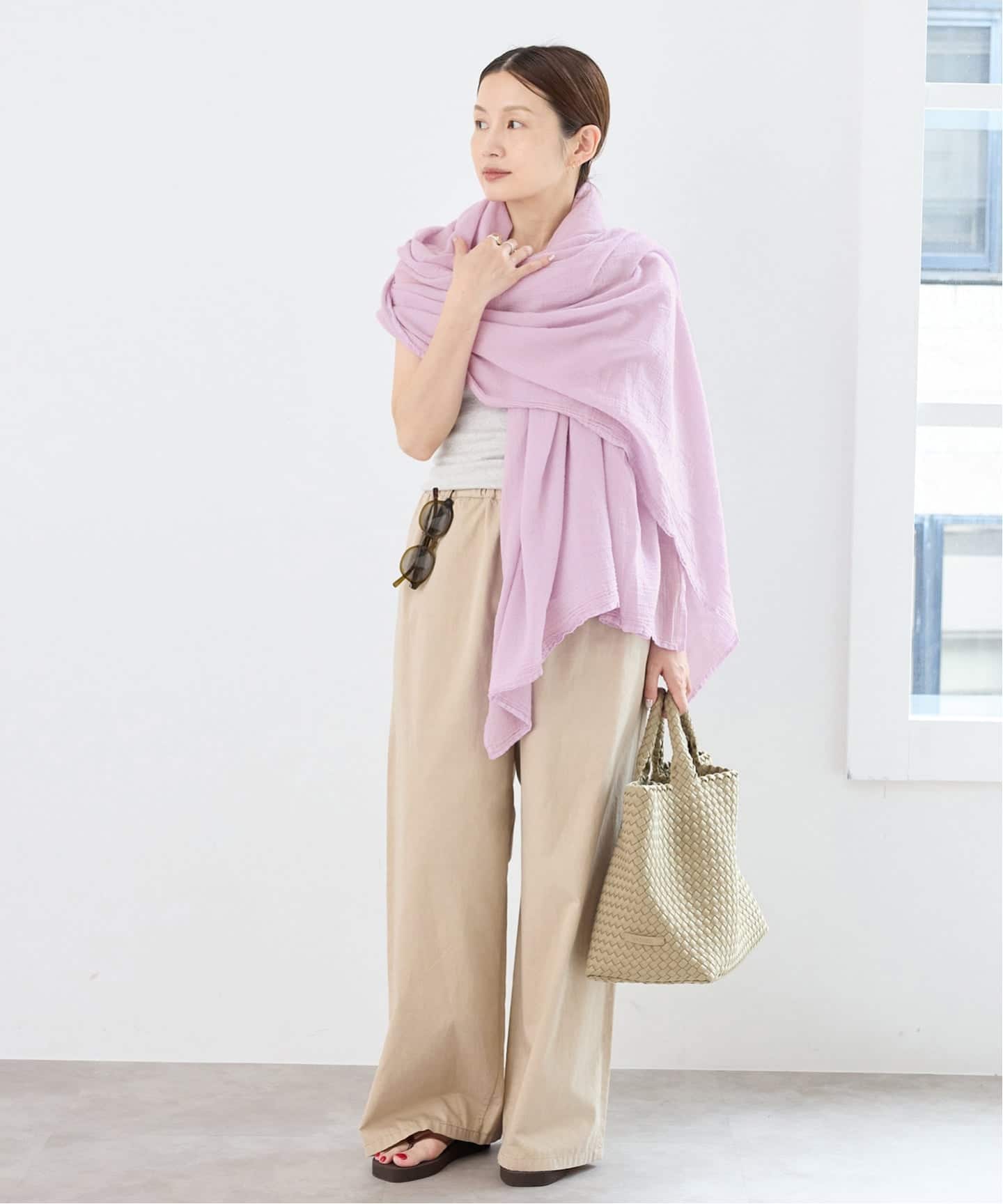 LES ATELIERS FRANCAIS DE CONFECTION Pareo/Stole ストール