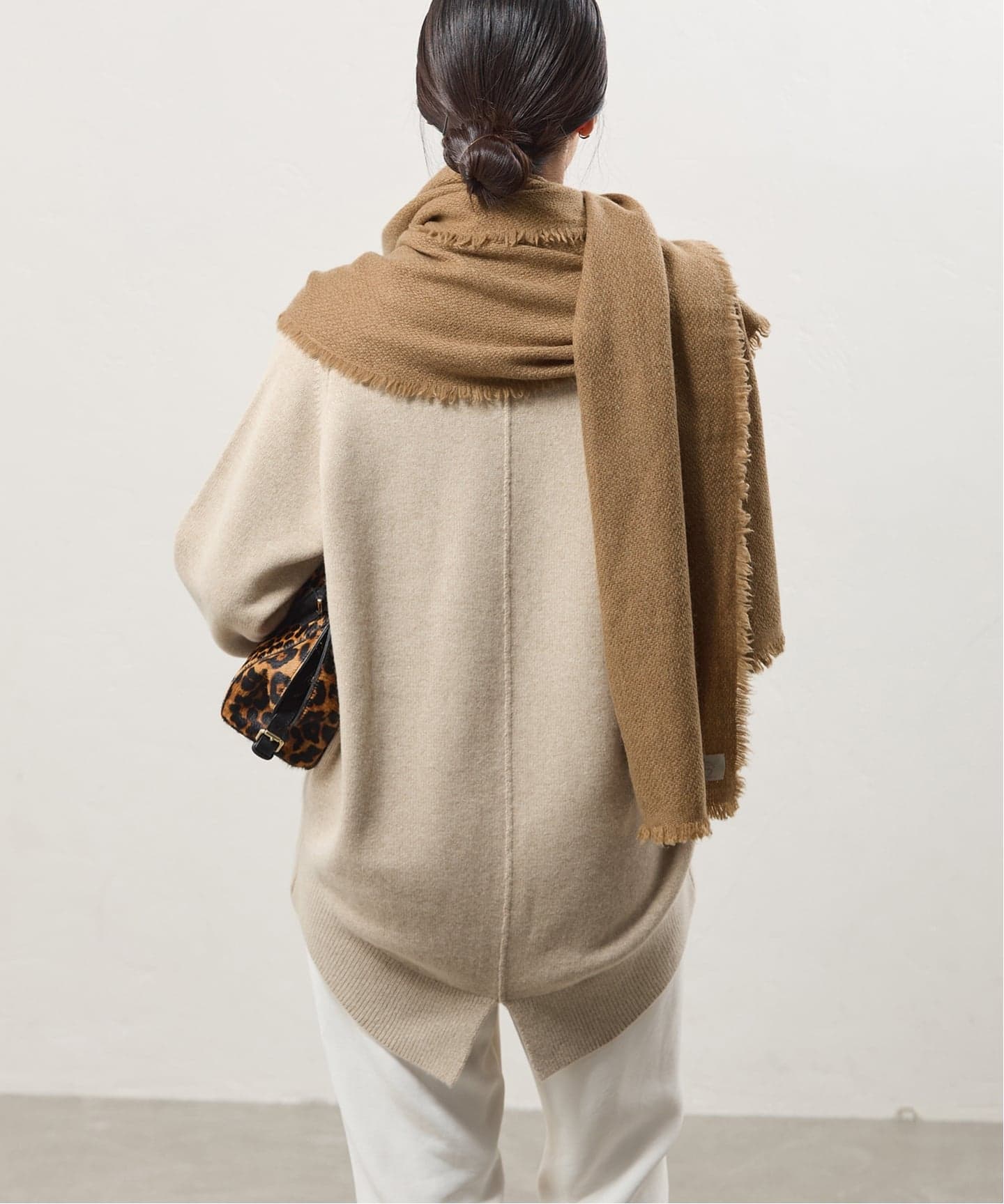 予約》NIMNIMDUAI/ニムニムデュアイ THICK PASHMINA WOOL STOLE