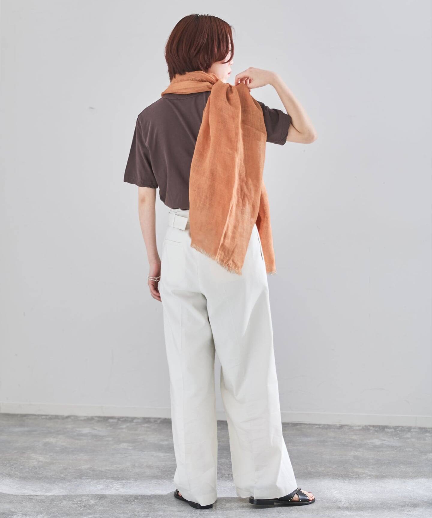 NIMNIMDUAI/ニムニムデュアイ PLAIN GAUZE STOLE ストール（ストール
