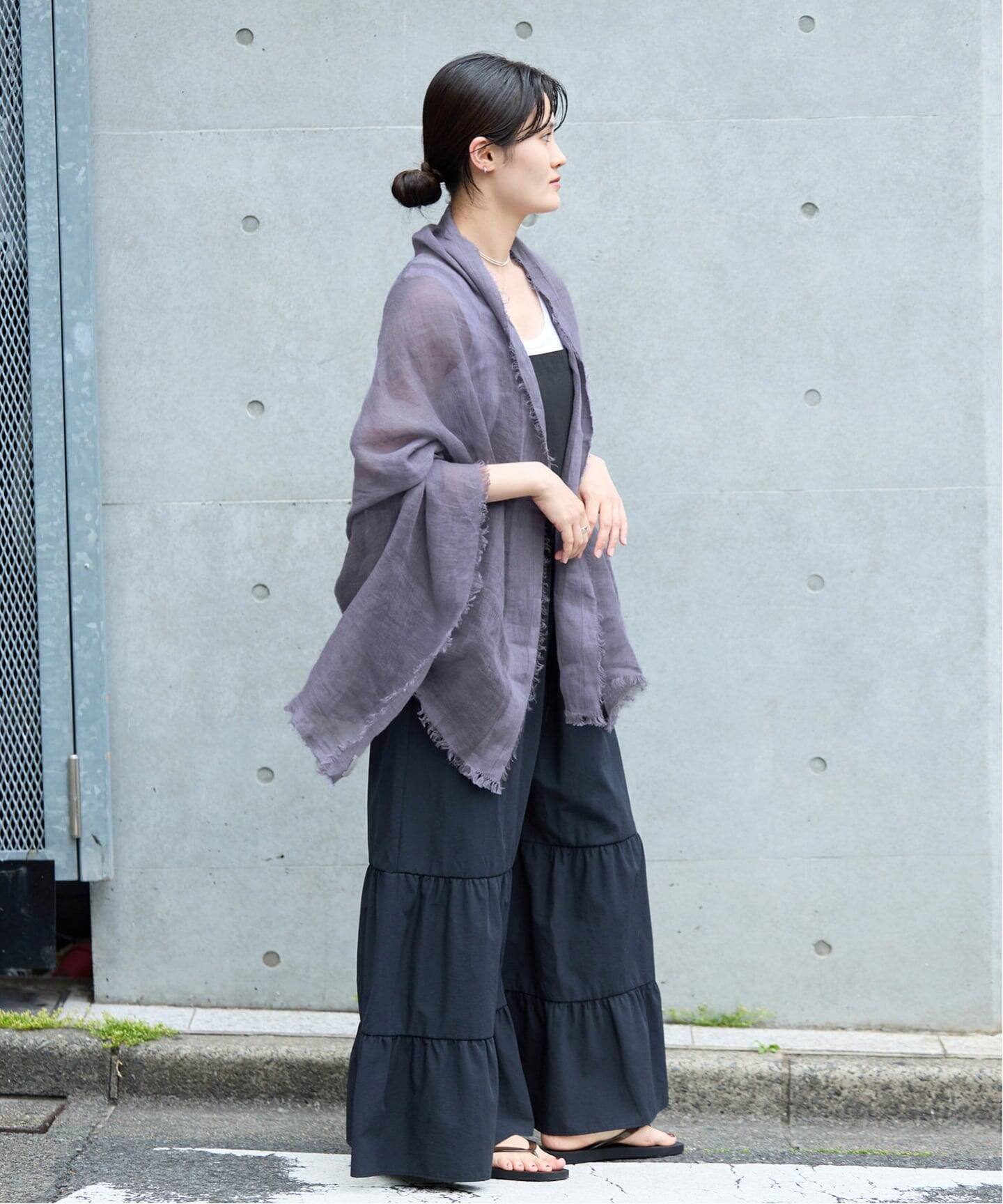 NIMNIMDUAI/ニムニムデュアイ PLAIN GAUZE STOLE ストール（ストール