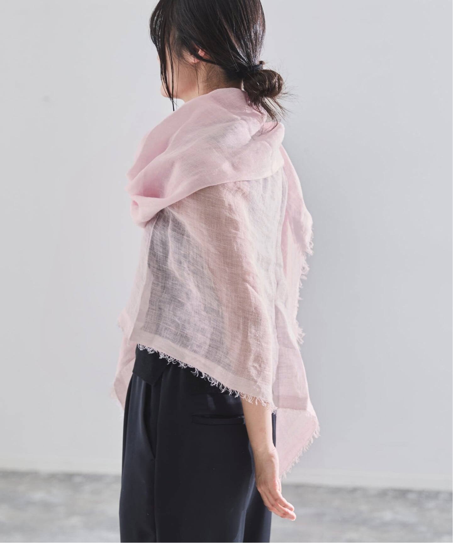 NIMNIMDUAI/ニムニムデュアイ PLAIN GAUZE STOLE ストール（ストール