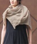 NIMNIMDUAI/ニムニムデュアイ PLAIN GAUZE STOLE ストール