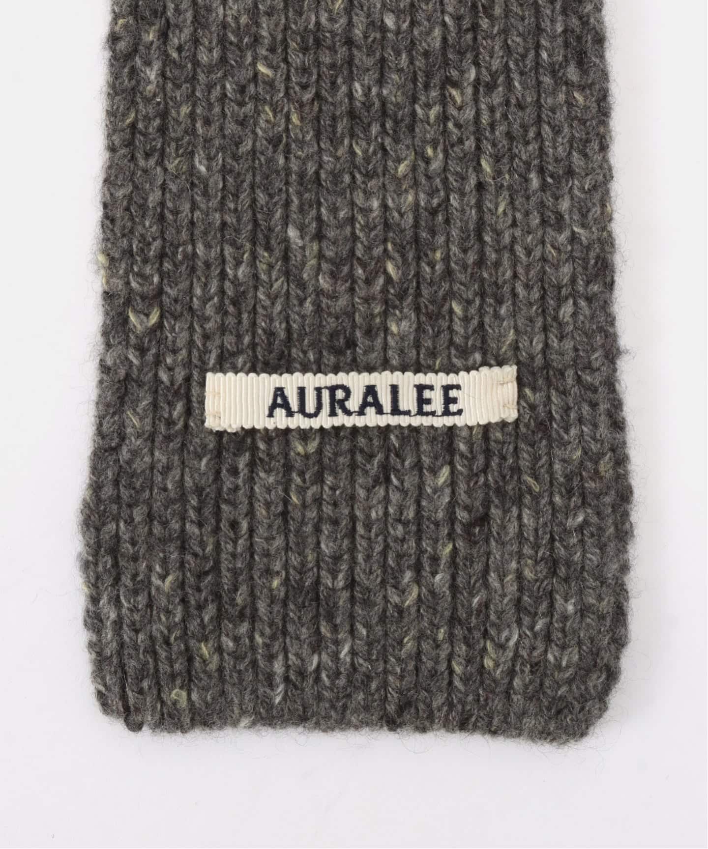 AURALEE/オーラリー CASHMERE NEP KNIT STOLE マフラー A26AM11NE