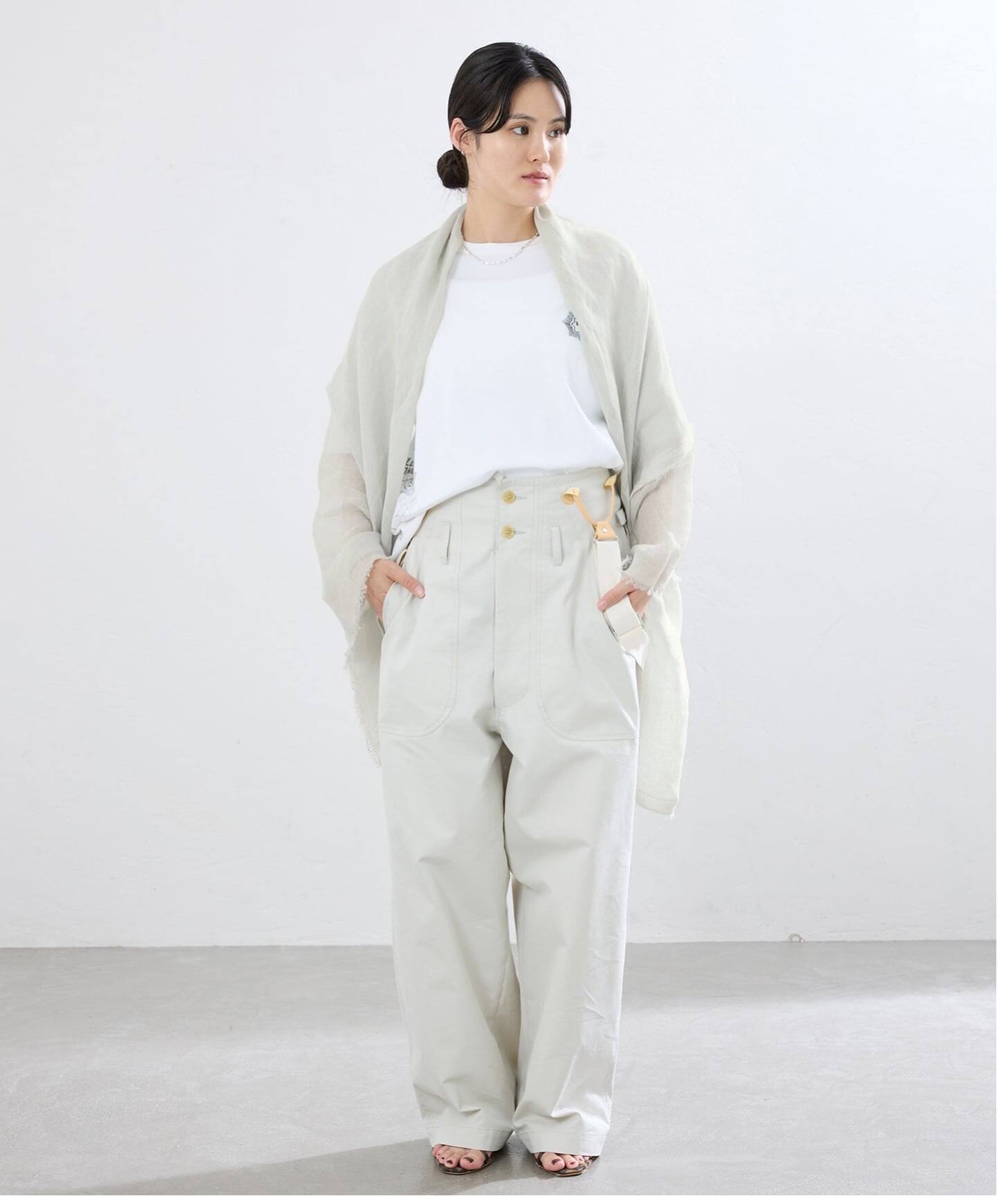 NIMNIMDUAI/ニムニムデュアイ 別注 PREMIUM LINEN GAUZE STOLE