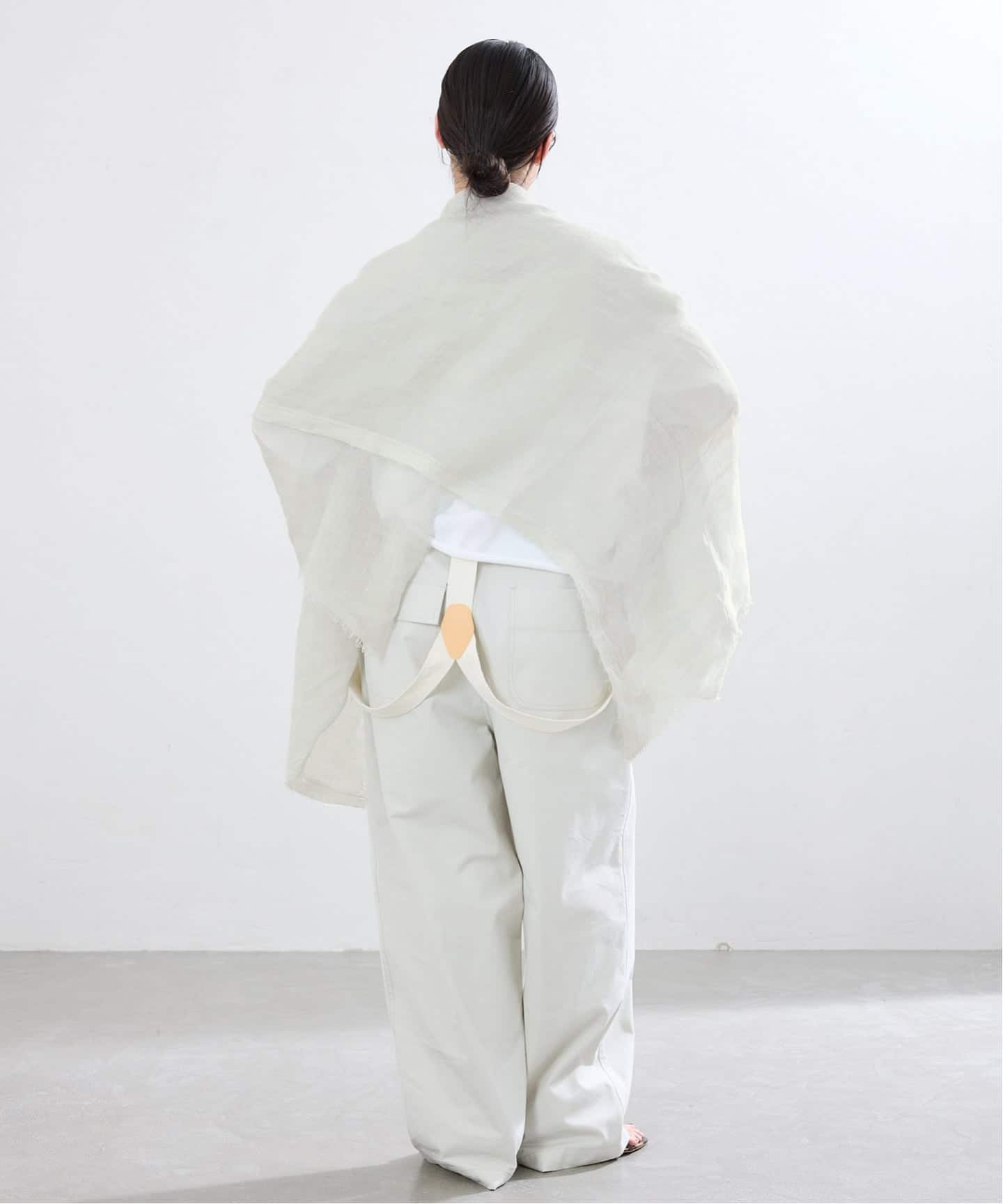 予約》NIMNIMDUAI/ニムニムデュアイ 別注 PREMIUM LINEN GAUZE STOLE