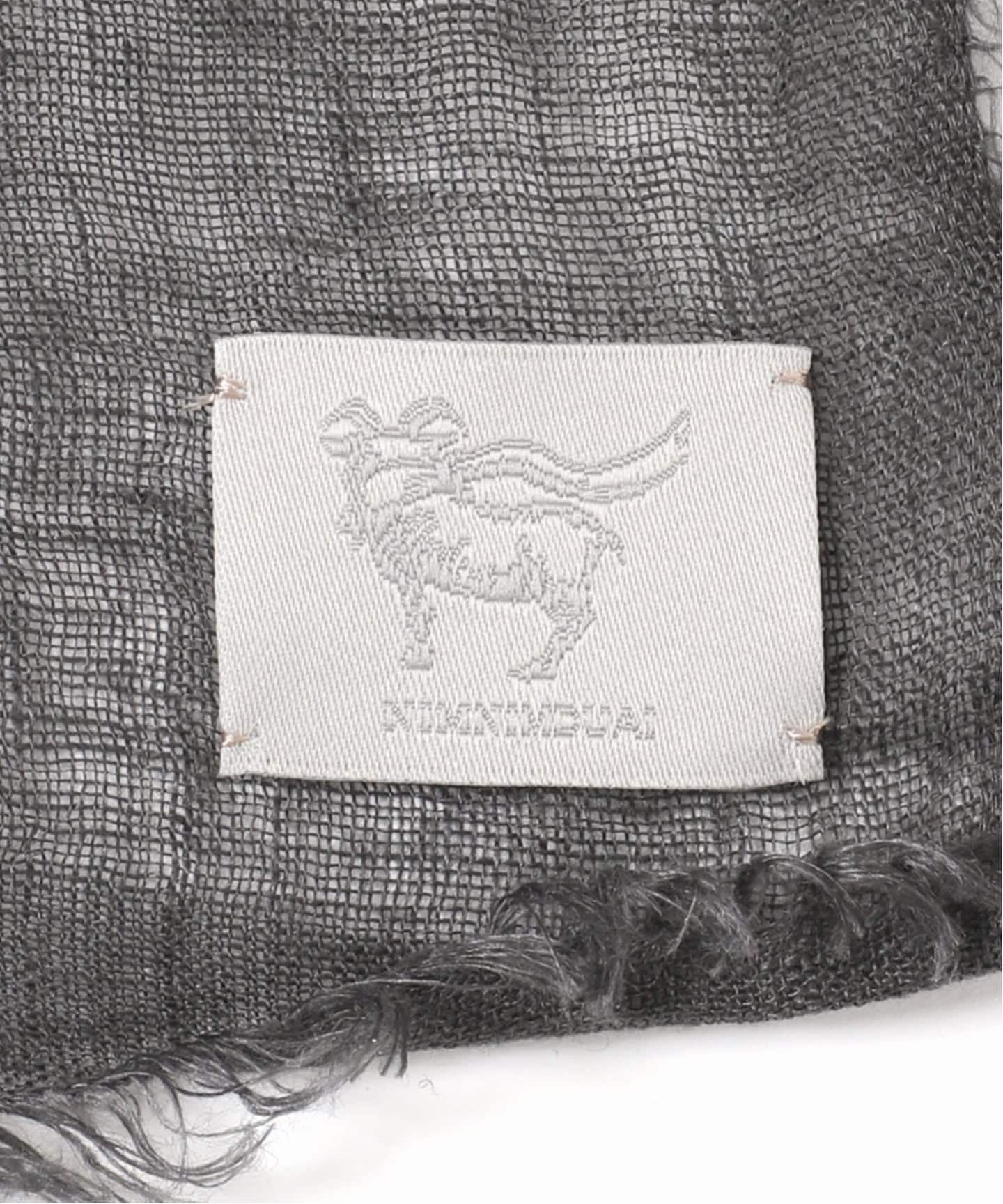 予約》NIMNIMDUAI/ニムニムデュアイ 別注 PREMIUM LINEN GAUZE STOLE