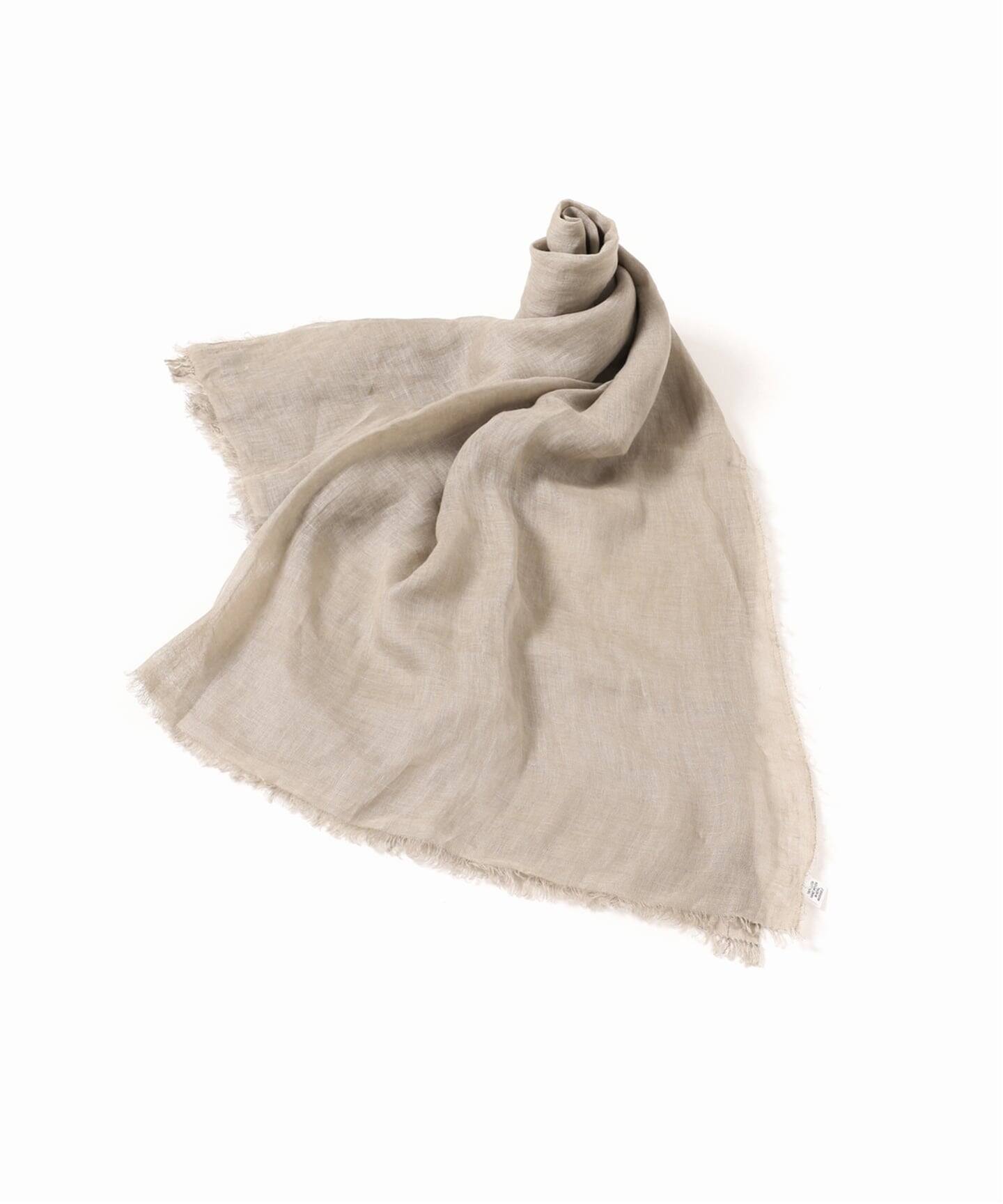 予約》NIMNIMDUAI/ニムニムデュアイ 別注 PREMIUM LINEN GAUZE STOLE