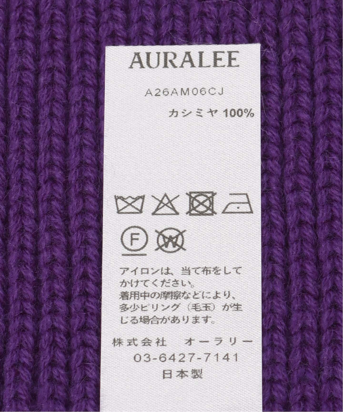 AURALEE/オーラリー LIGHT CASHMERE KNIT STOLE ストール A26AM06CJ