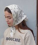 BOUCHE SLOBE別注 シルクバンダナ