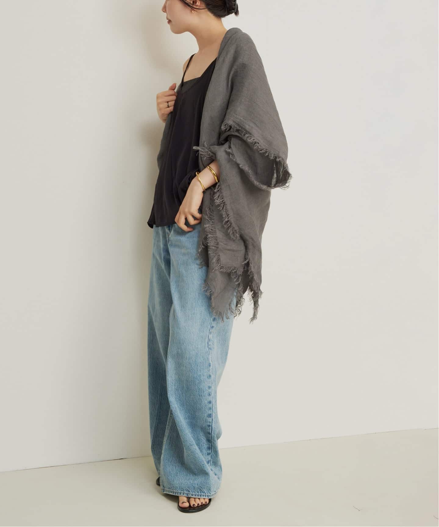 ASAUCE MELER / アソースメレ LNN GAZE ストール（ストール）｜Plage