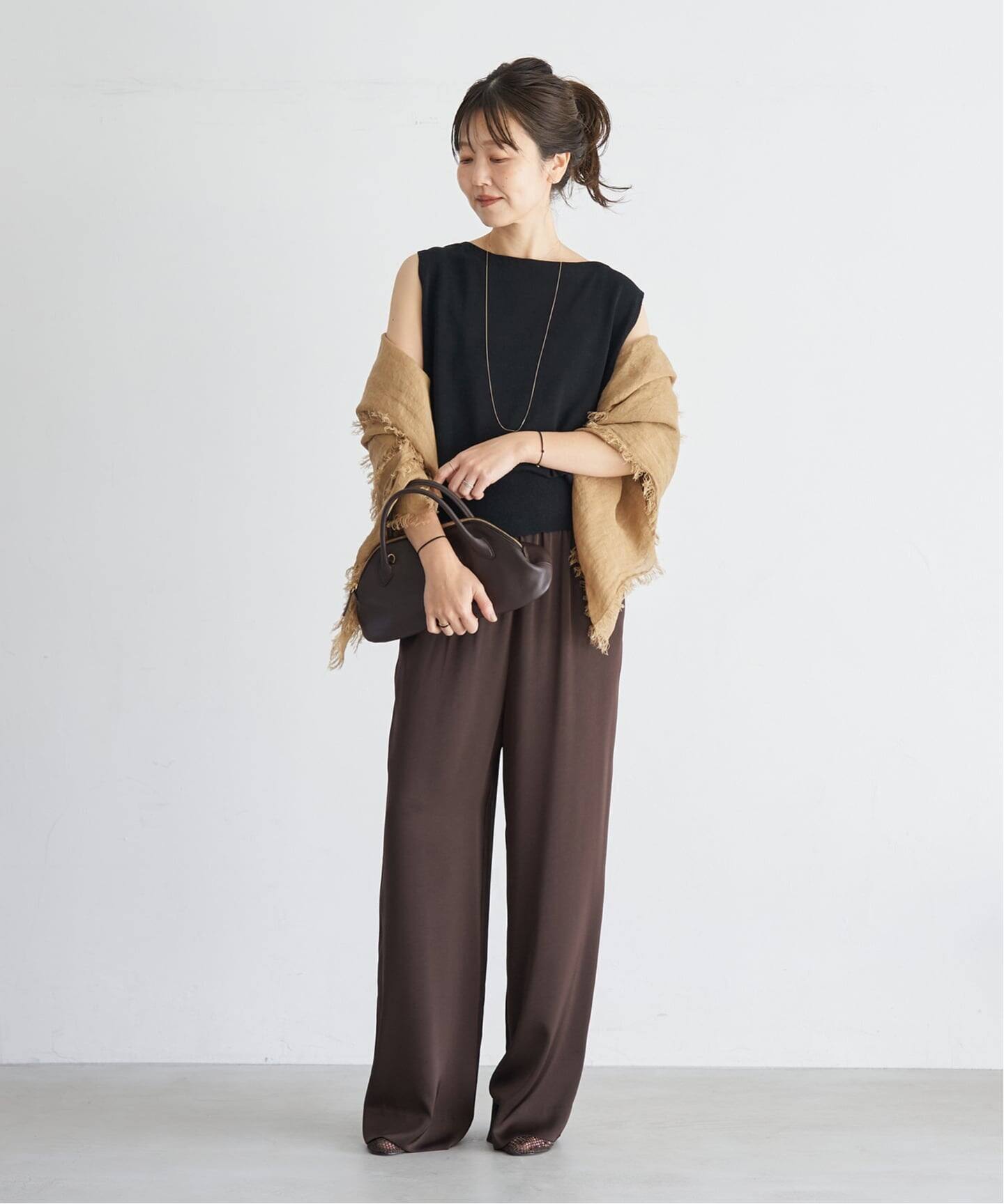 Plage /ASAUCE MELER/アソースメレ ストール ASAUCE MELER/アソースメレ M/G CAH KNIT ストール（ストール）｜Plage