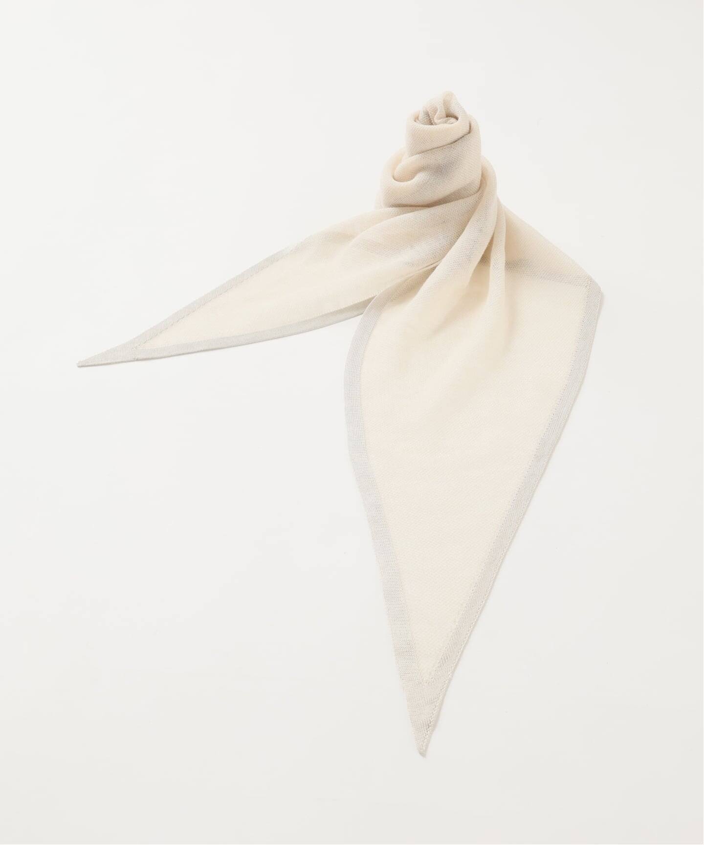 予約》ASAUCE MELER / アソースメレ 別注 HG TRIM TRIANGLE ストール